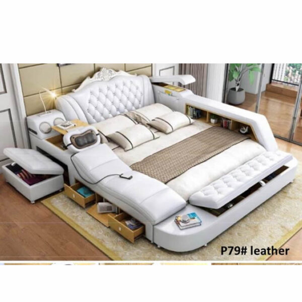 Canadian Queen Smart Bed P79 MMG Leather Smart Bed
